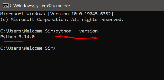 verify-python-installation