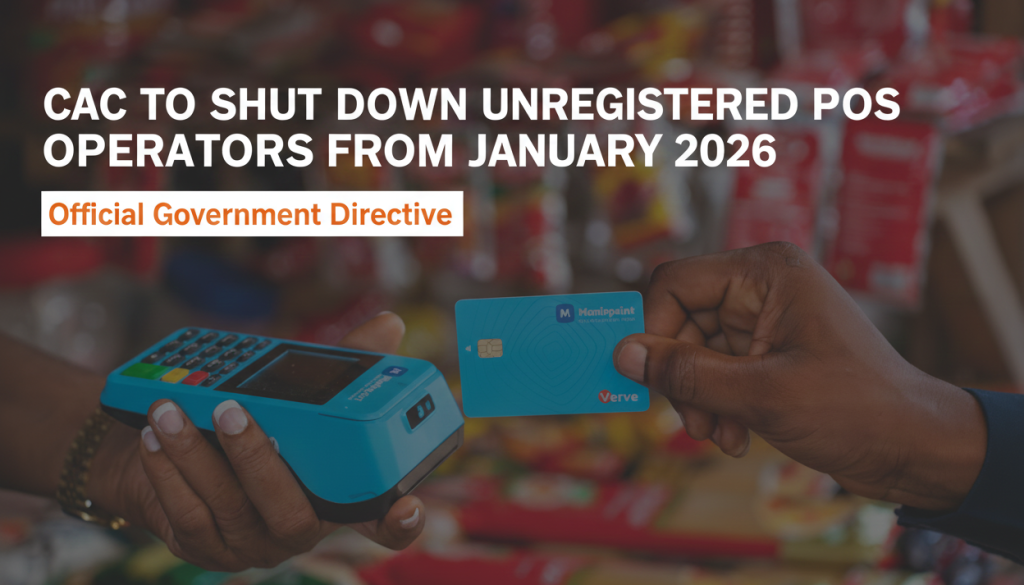 CAC to shut down unregistered PoS operators