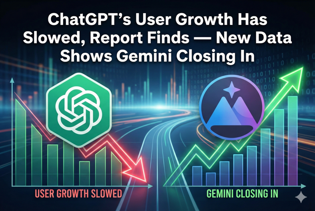 ChatGPT user growth slowdown