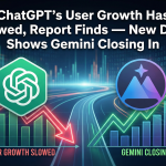 ChatGPT user growth slowdown