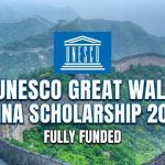 UNESCO Great Wall China Scholarship 2026