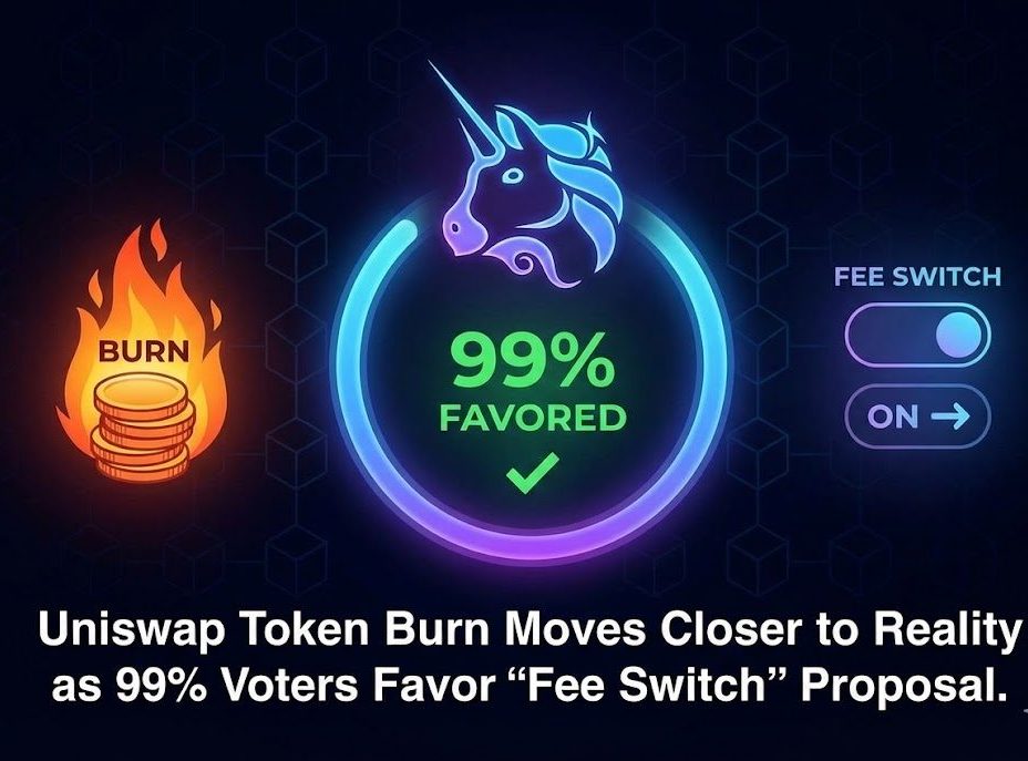 Uniswap token burn