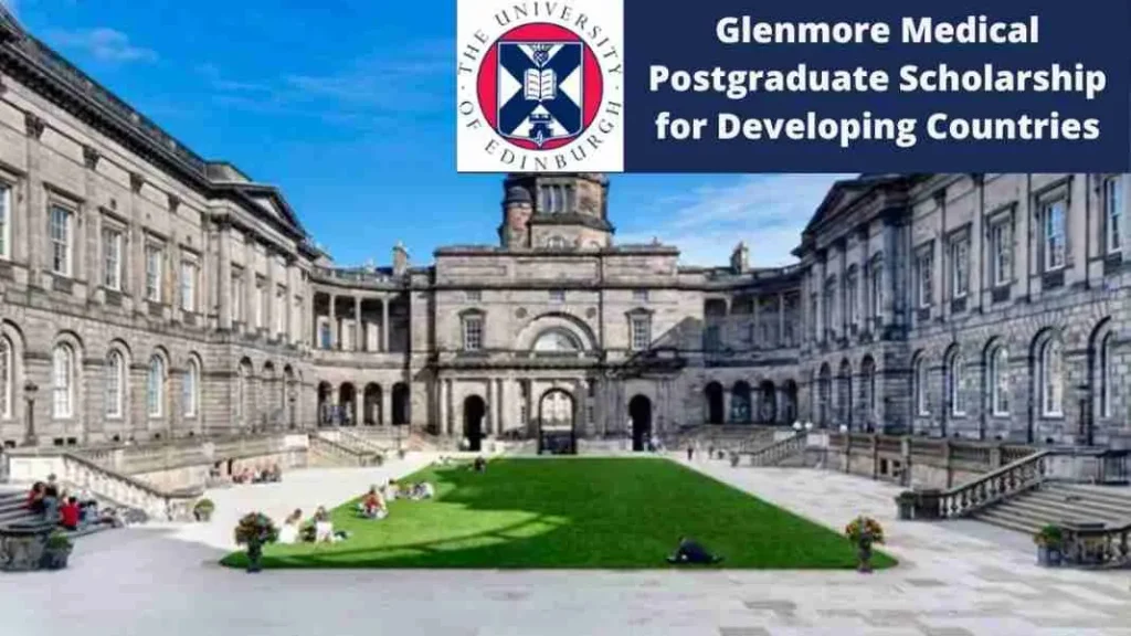 University of Edinburgh Glenmore Scholarship (Online)