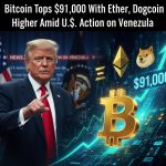Bitcoin tops $91,000