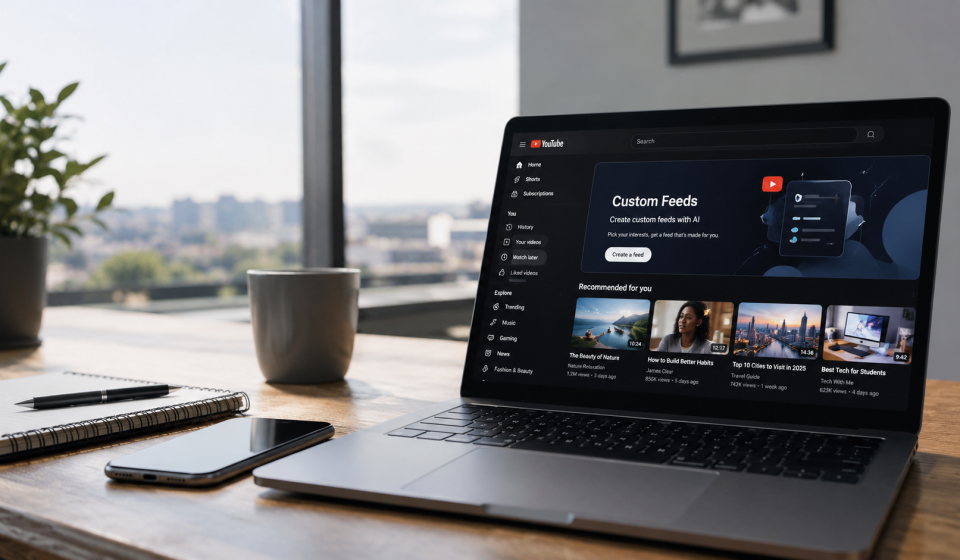YouTube custom algorithm AI - Featured
