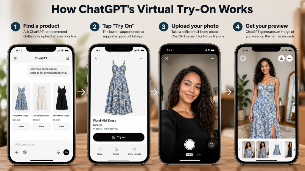 How ChatGPT Virtual Try-On Works